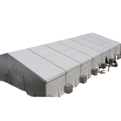 China UV-Resistant Hot Sale Aluminum Waterproof Military Huge Canopy Warehouse Storage Tent for sale