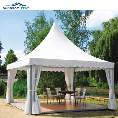 China Extended type Guangzhou cheapest trade show tent 4x4 5x5 6x6m outdoor exhibition pagoda tent for sale used for sale