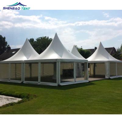 China Extended type 3x3m 4x4m outdoor pagoda tents with luxury garden tent pagoda awning high quality/portable/foldable for sale for sale