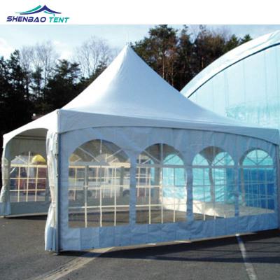 China UV-resistant high quality aluminum pagoda tent with window for sale for sale