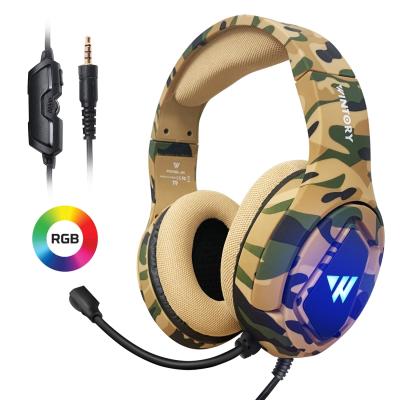 China Exclusive Wholesale Headband Pattern Wintory M1 Earphone PC Gamer Gaming Headset For PS4 Game Earphones for sale