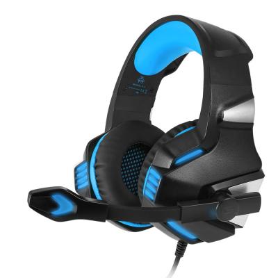 China Other Hunterspider V3 Gaming Headphones With MIC LED Light Over Ear Wired Gaming Headset For PC PS4 for sale