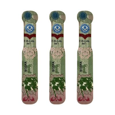 China Tax Anti-Counterfeiting Anti-Counterfeiting Label for Vodka and Wine Foreign Custom Sealed Wine Foreign Stickers for sale