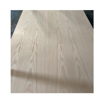 China 18mm Modern Cheap Cost Furniture Melamine Red White Wood Oak Veneer Fancy Plywood for sale