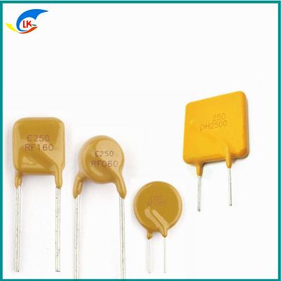 China 5.1mm 250V PPTC Resettable Fuses 250V-1000U 250V-2000U 250V-3000U High Current PTC Resettable Fuses for sale