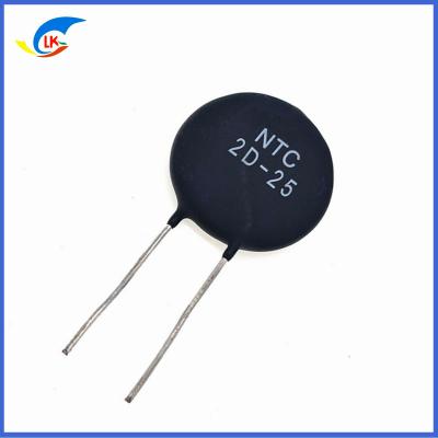 China MF72 2D-25 Potencia NTC Termistor 2 Ohm 25 mm para alta potencia de conmutación de fuente de alimentación Amplificador de audio en venta