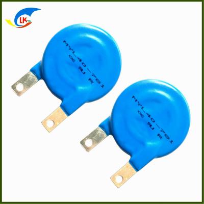 China Zinkoxide MOV Varistor MYL 40-781B 780V Ronde kopervoeten Hoog vermogen Anti-surge Spanning Su Te koop