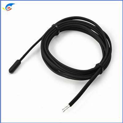 China IP67 TPE Injection Head Temperature Sensor Aquarium NTC Temperature Probe 10K 100KB3950 Accuracy 1% Waterproof Thermisto for sale