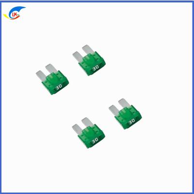 China 5A-30A ATA Car Micro2 Blade Fuse Nylon PA66 behuizing voor elektrische onderdelen voor automobiel Te koop