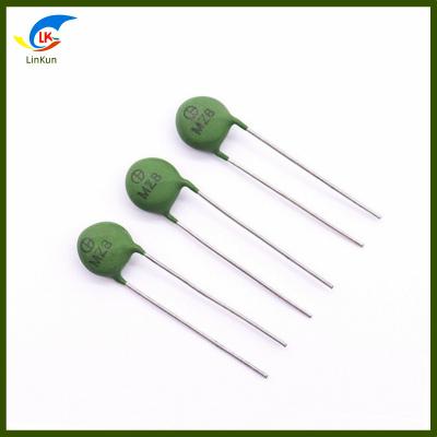 China MZ21/WMZ12A/MZ11 Series PTC Thermistor Diameter 8mm 120℃ 30～60 Ohms (50R±20%) for sale