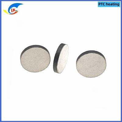 China PTC Thermistor For Heating Φ10X1.5mm 135℃ 3.5-6.5 OHM 5V For Oil Preheating Of Fuel Burner for sale