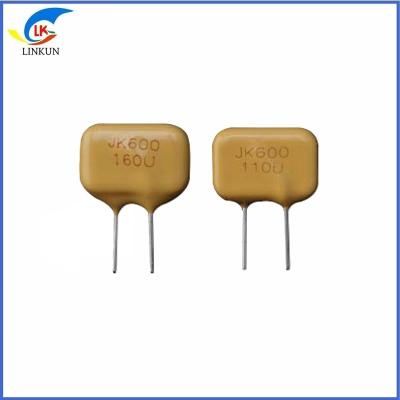 China JK600-110U 600V/0.11A 110mA Direktstecker PPTC Wiedereinstellbarer Sicherungsthermistor zu verkaufen