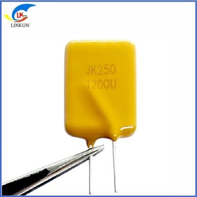 Chine JK250-1200U 250V 1.2A Fuseau à réinitialisation automatique PPTC Thermistor avec certificat UL à vendre