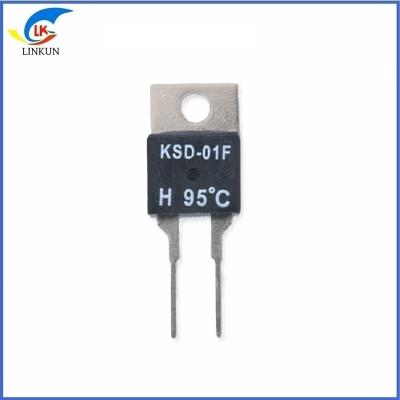 China KSD-01F Interruptor de controlo de temperatura Fonte de alimentação de fogo Protector contra sobreaquecimento JUC-31F Protector térmico de controlo de temperatura à venda