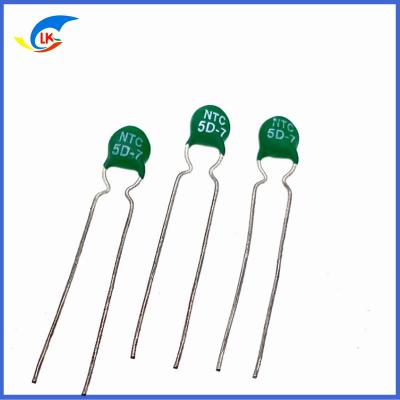 China MF72 Power NTC Thermistor 5D-7 5 Ohm 7mm For Energy-Saving Lamps, Ballast Power Supply for sale