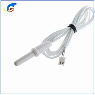 China NTC B3950 10K 1% ABS Plastic Waterproof Temperature Sensor With 1 Meter Probe And Terminal for sale