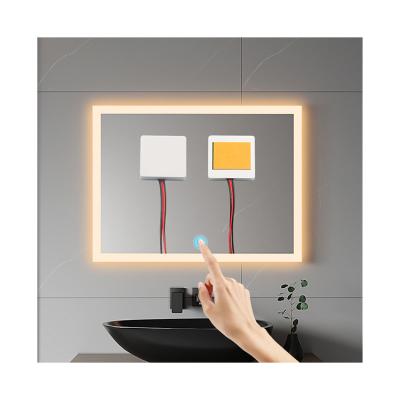 China 12v 24v  Mirror Lamp Touch Sensor Dimmer Led Control Module Isolated Touch Switch For Bathroom Mirror Easy To Use TD100/TD100D for sale