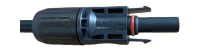 中国 1500VDC Class II Photovoltaic Connector With Quality Copper Contact Material 販売のため