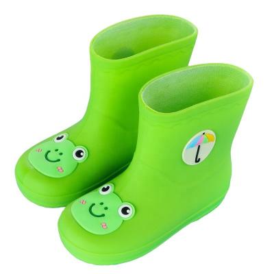 China Kids High Heel Eva Cotton Toddler Snow Cool Water Rainboots Cute Waterproof Anti-Slippery Rain Long Boots For Kids for sale