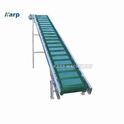 China Heat Resistant Bottom Ash Sand Powder Material PU Inclined Belt Conveyor Price for sale