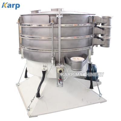 China Chemicals Calcium Carbonate Powder Vibrating Tumbler Sifter Vibration Testing Machine For Sale for sale