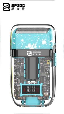 China SHA-305 Doppelfolie Elektrische Rasierer für Männer Rasierer Wiederaufladbare Rasierer zu verkaufen