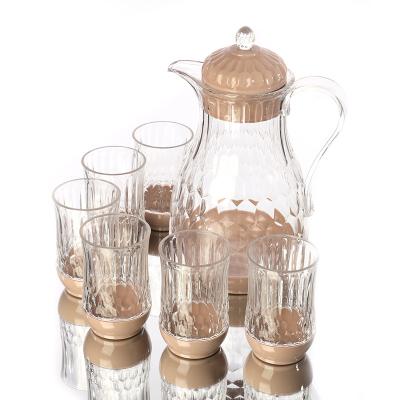 China Sustainable Middle Eastern Water Jugs And Cups Serve Juice Drinks For Family Gatherings, Festivals, Weddings for sale