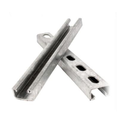 China Aluminum Galvanized Machinery Wrought Iron Slot Rafters Accessories For Slot Profile for sale