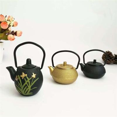 China Mini Cast Iron Teapot stocked 100ml for sale