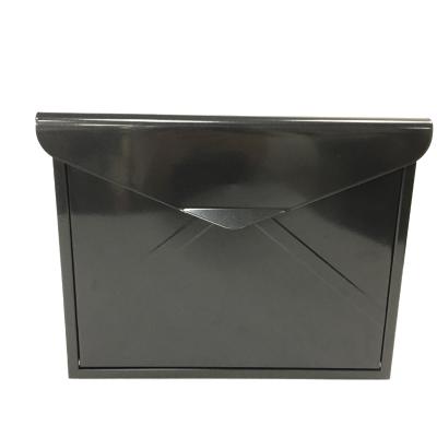 China Hot sale wall mounted mailbox wall mounted wrap style letter box outdoor / indoor galvanized stte for sale