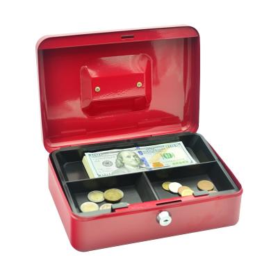 China New Design Cash Saving Box Euro Style Residential Steel Money Safe Cash Box for sale