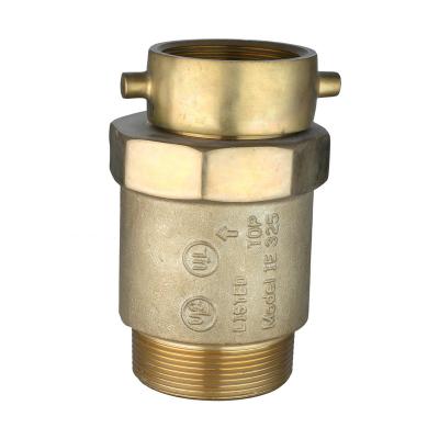 China General cheap things in china brass check valve C37700 fire protection valve for sale