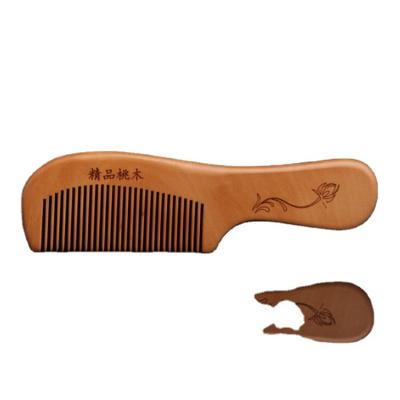 China Natural Material Bamboo Hair Comb Beauty Hair Care Wooden Comb Brush Scalp Massager Hair Skin Massager for sale