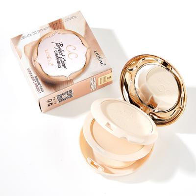 China Smart Concealer Cat: 2 in 1concealer oil-control Moisturize to Brighten CC Pressed Powder Foundation for sale