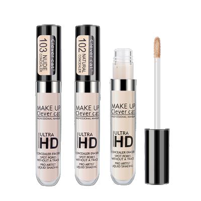 China Brighten Best Hot High Quality Full Coverage Full Coverage Concealer 3 Colors Private Label Makeup Cream Concealer Liquid Concealer Pencil for sale