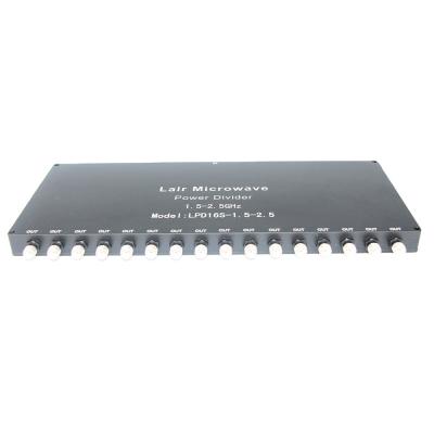 China RF Microstrip Power Splitter 16 Way Coaxial Power Spilitter Power Splitter LPD16S-1.5-2.5 for sale