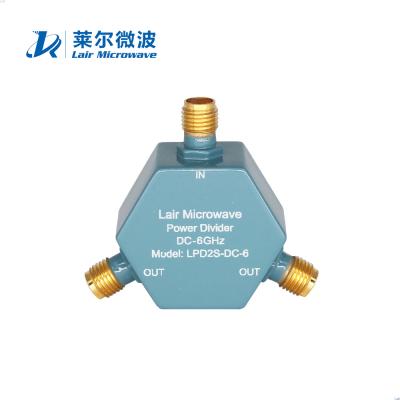 China Power Splitter Resistive RF Power Splitter DC-6 GHz LPD2S-DC-6 for sale