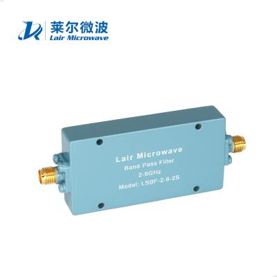 China LSBF-2/6-2S Microstrip Bandpass Filter Suspended Microwave Filter for sale