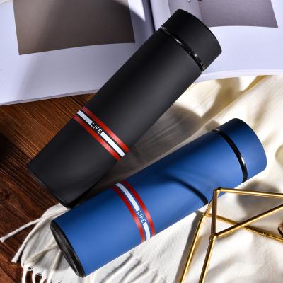 China PORTABLE business stainless steel thermos water bottle vacuum flask double thermos mug men and women sports outdoor portable water bottle for sale