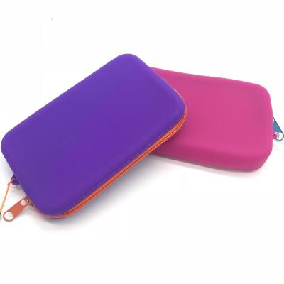 China 2018 Christmas Gift Waterproof Silicone Cash Wallet Women Lady Purse for sale