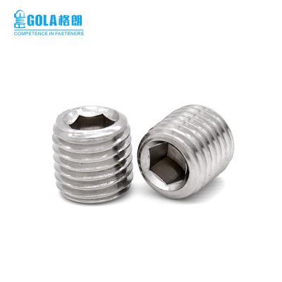 China Hexagon Socket DIN906 Stainless Steel Screw Socket Standard Hex Socket Pipe Screw Head Sockets for sale