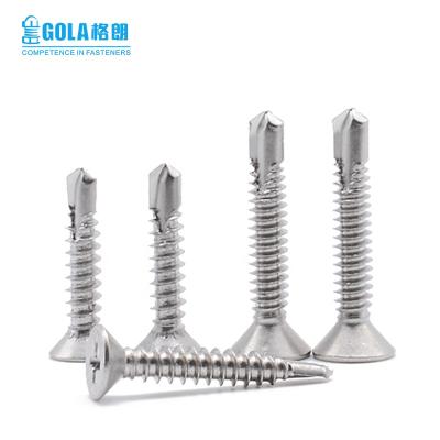 China Various Size Flat Self Drilling Screw For Construction for sale