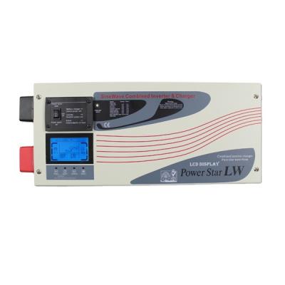 China AC Charger And Bypass Pure Low Frequency Sine Wave DC To AC Power Inverter 6000w for sale