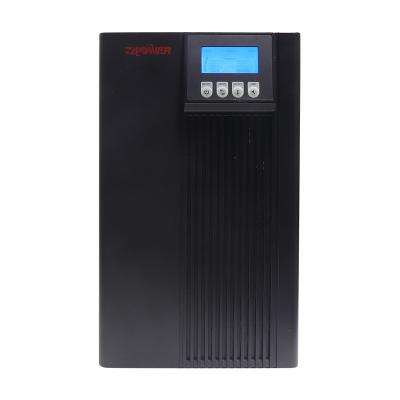 China True High Frequency 110v Lightning Sine Wave UPS Uninterrupted Power Supply 220v 50hz 60hz 3KVA 6KVA Online UPS for sale