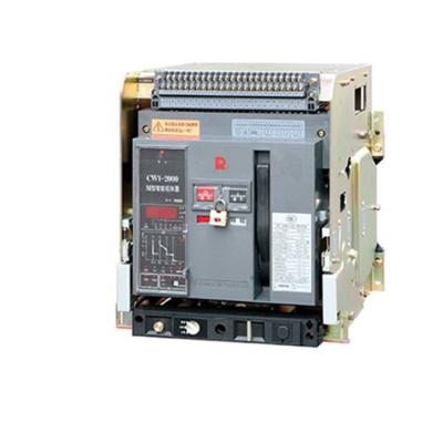 China Low voltage air fixed intelligent circuit breaker for electrical protection control 1000/1600/2500/3200/4000/6300/7400 for sale