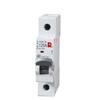 China White Real Estate Miniature AC Circuit Breaker Manual Open Type With Residual Current Protection for sale