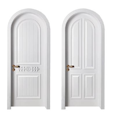 China Hot Sale Modern Design Exterior Paint Colors Waterproof Carving Solid Wood Doors Retro for sale