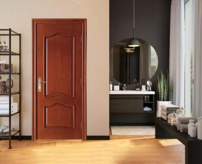 China Factory price waterproof luxury residential wooden doors light luxury interior doors for sale