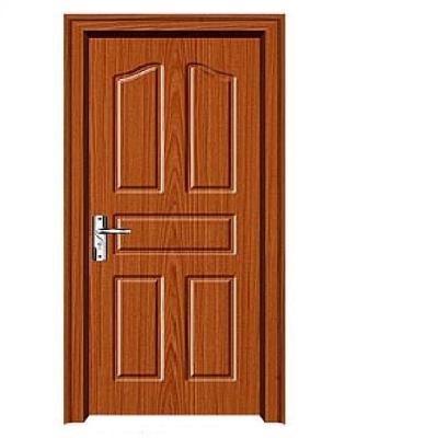 China CMRC Waterproof PVC Door Indoor MDF Flush Door for sale