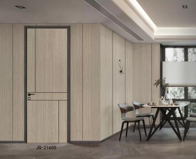 China Modern Design Waterproof Doors Waterproof Doors PVC Material Interior Cheap Doors for sale